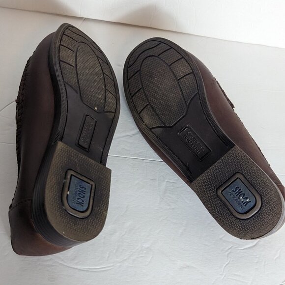 Giorgio Brutini Bartell Loafer Size 9 Wide Tassel Woven Comfort Leather Shoe - Picture 7 of 9